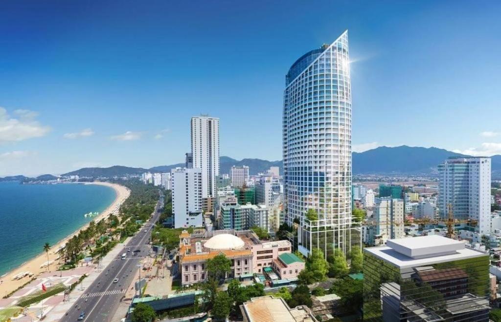 נה טראנג Kn Panorama Beachfront Condotel מראה חיצוני תמונה